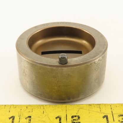 .125 x 1.000 + .012 Rectangle Hole Die CNC Turret Heavy Duty For 2.250 Holder