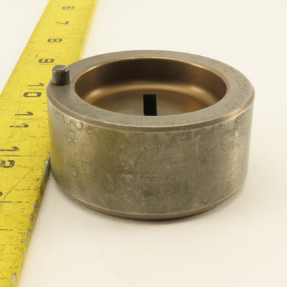 .125 x 1.000 + .012 Rectangle Hole Die CNC Turret Heavy Duty For 2.250 Holder