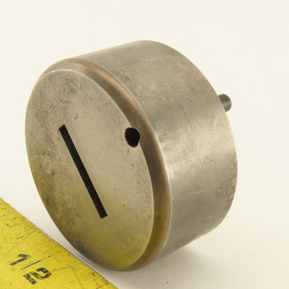 .125 x 1.000 + .012 Rectangle Hole Die CNC Turret Heavy Duty For 2.250 Holder