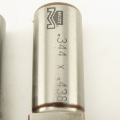 Mate .344 x .448 + Tol Oval Dies Punch For CNC Turret .625 Punch Shank Lot Of 5