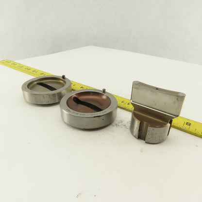 Mate .312 x 2.000 + Tol Oval Die Punch CNC Turret 1.625 Punch Shank Lot Of 3