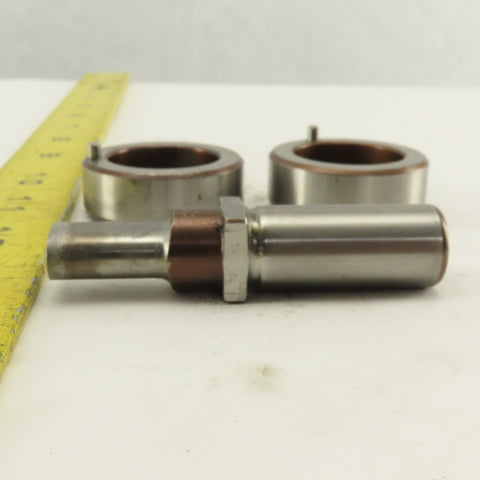 .344 x .562 + Tol Oval Die Punch CNC Turret .625 Punch Shank Lot Of 3