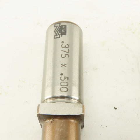 .375x .500 + Tol Oval Die Punch CNC Turret .625 Punch Shank Lot Of 5