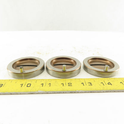 .125 x 1.250 + Tol Rectangle Hole Die CNC Turret Heavy Duty For 2.250 Holder 3pc