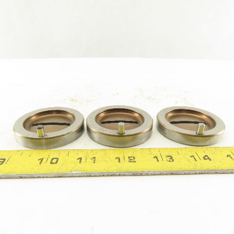 .125 x 1.250 + Tol Rectangle Hole Die CNC Turret Heavy Duty For 2.250 Holder 3pc