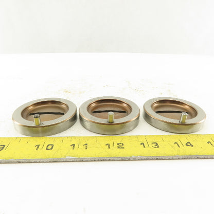.125 x 1.250 + Tol Rectangle Hole Die CNC Turret Heavy Duty For 2.250 Holder 3pc