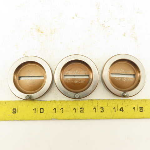.125 x 1.250 + Tol Rectangle Hole Die CNC Turret Heavy Duty For 2.250 Holder 3pc