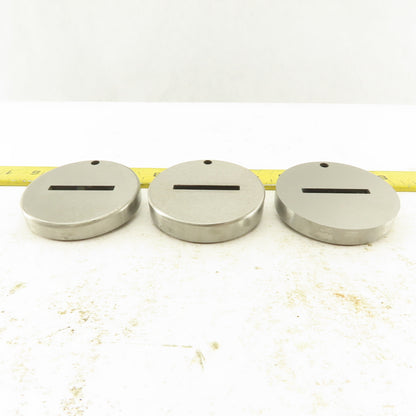 .125 x 1.250 + Tol Rectangle Hole Die CNC Turret Heavy Duty For 2.250 Holder 3pc