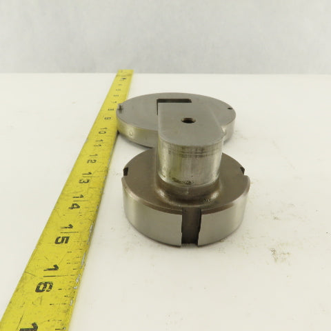 1.190 x 2.250 Actual Rect/Oval  Die Punch CNC Turret 2.750 Punch Shank Lot Of 2