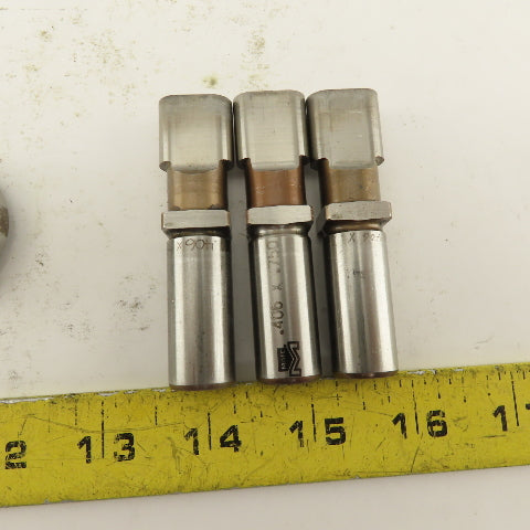 .406 x .750 + Tol  Die Punch CNC Turret .625 Punch Shank Lot Of 8