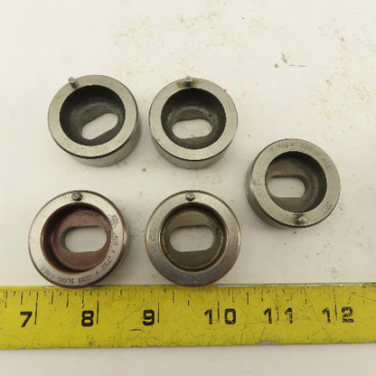 .406 x .750 + Tol  Die Punch CNC Turret .625 Punch Shank Lot Of 8