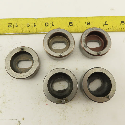 .406 x .750 + Tol  Die Punch CNC Turret .625 Punch Shank Lot Of 8