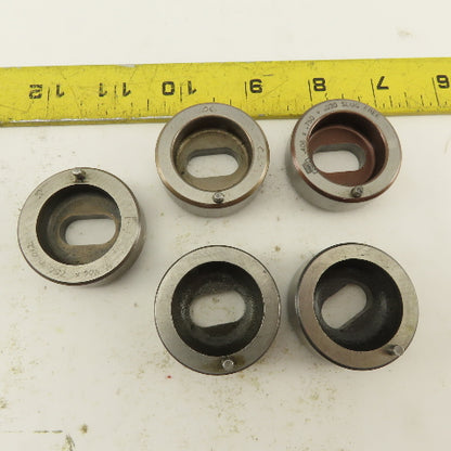 .406 x .750 + Tol  Die Punch CNC Turret .625 Punch Shank Lot Of 8
