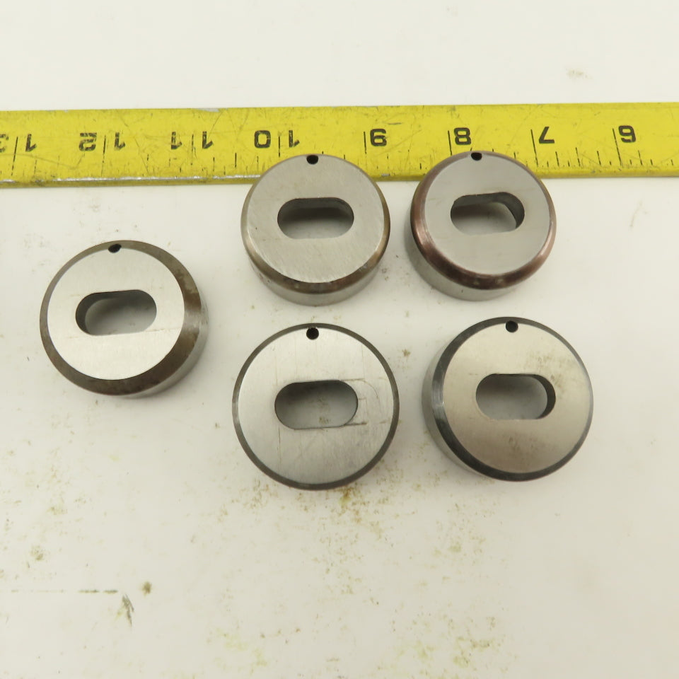 .406 x .750 + Tol  Die Punch CNC Turret .625 Punch Shank Lot Of 8