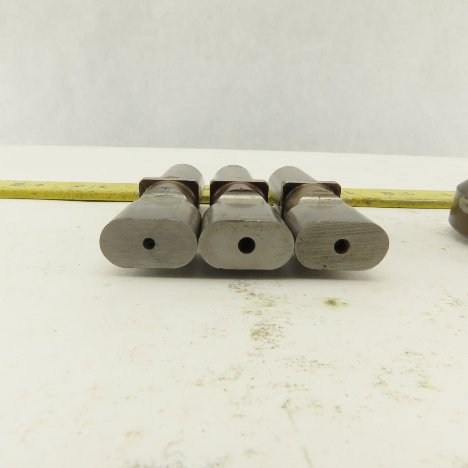 .406 x .750 + Tol  Die Punch CNC Turret .625 Punch Shank Lot Of 8