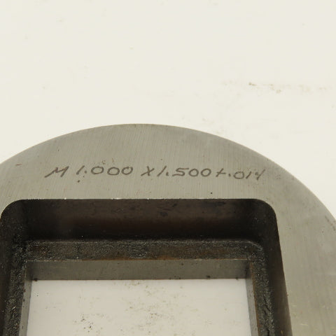 1.000 x 1.500 +.014 Rectangle Die Punch CNC Turret 1.625 Punch Shank Lot Of 2