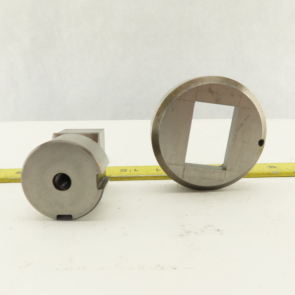 1.000 x 1.500 +.014 Rectangle Die Punch CNC Turret 1.625 Punch Shank Lot Of 2