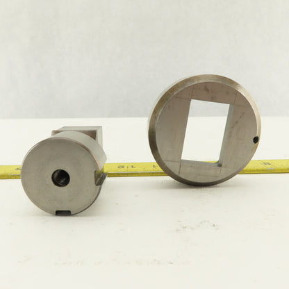 1.000 x 1.500 +.014 Rectangle Die Punch CNC Turret 1.625 Punch Shank Lot Of 2