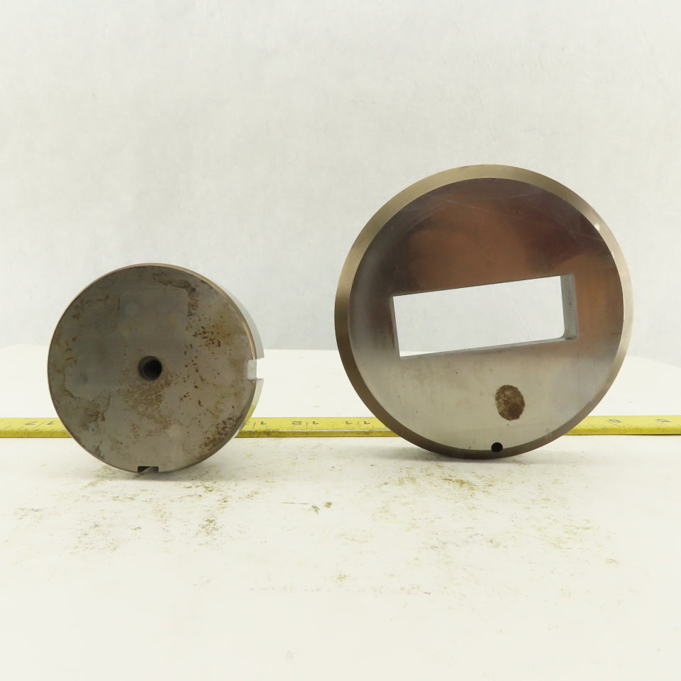 1.000 x 2.750 +.012 Rectangle Hole Die CNC Turret Punch Shank 3.125 Lot Of 2