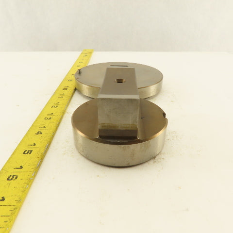 1.000 x 2.750 +.012 Rectangle Hole Die CNC Turret Punch Shank 3.125 Lot Of 2