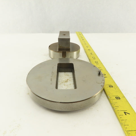 1.000 x 2.750 +.012 Rectangle Hole Die CNC Turret Punch Shank 3.125 Lot Of 2
