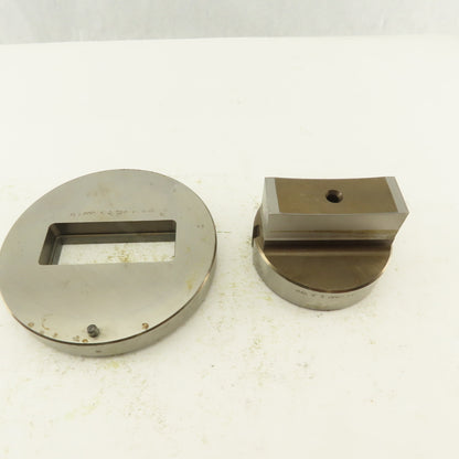 1.000 x 2.750 +.012 Rectangle Hole Die CNC Turret Punch Shank 3.125 Lot Of 2