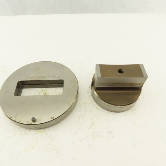 1.000 x 2.750 +.012 Rectangle Hole Die CNC Turret Punch Shank 3.125 Lot Of 2