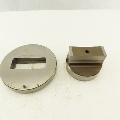 1.000 x 2.750 +.012 Rectangle Hole Die CNC Turret Punch Shank 3.125 Lot Of 2