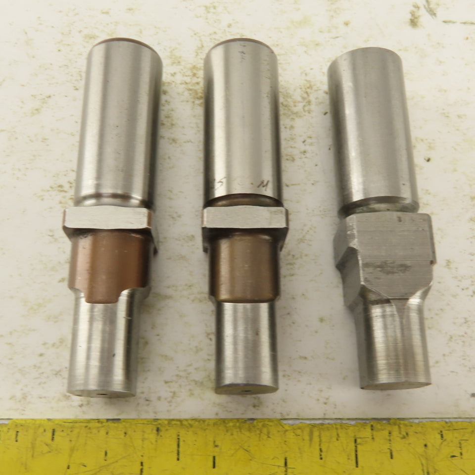 .437 x .625 + Tol Rectangle Hole Die CNC Turret Punch Shank .625 Lot Of 7