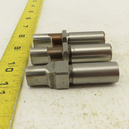 .437 x .625 + Tol Rectangle Hole Die CNC Turret Punch Shank .625 Lot Of 7