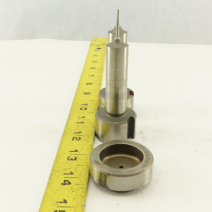 .082 +.012 Round Pin Hole Die CNC Turret Punch Shank 1.250 Lot Of 3