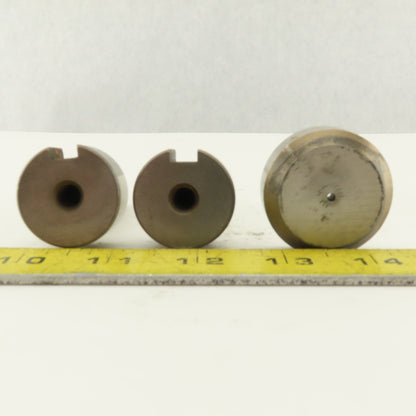 .082 +.012 Round Pin Hole Die CNC Turret Punch Shank 1.250 Lot Of 3
