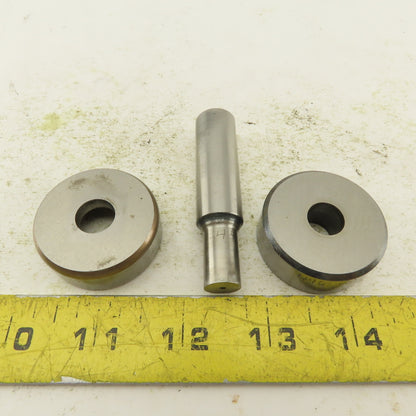 .446 + Tol Round Hole Die CNC Turret Punch Shank .6250 Lot Of 3
