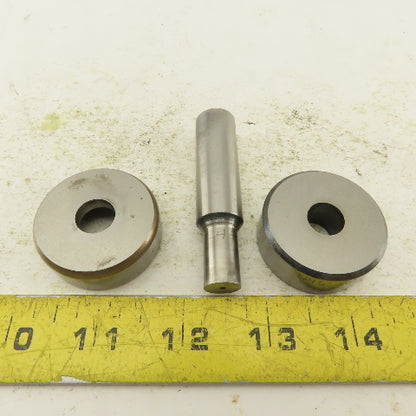 .446 + Tol Round Hole Die CNC Turret Punch Shank .6250 Lot Of 3