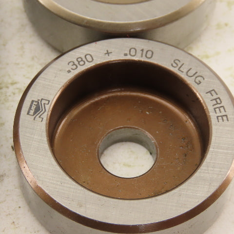 .380 + Tol Round Hole Die CNC Turret Punch Shank .6250 Lot Of 8
