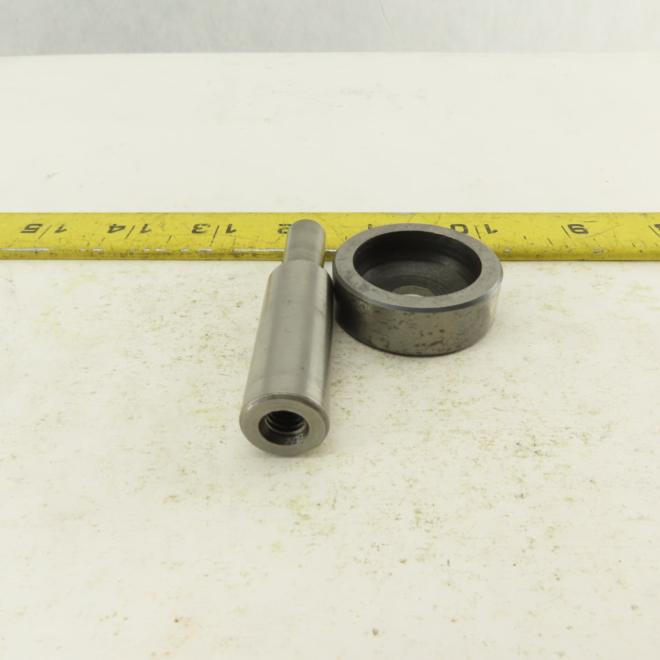 .421 + .010 Round Hole Die CNC Turret Punch Shank .625 Lot Of 2