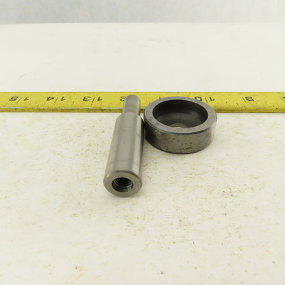 .421 + .010 Round Hole Die CNC Turret Punch Shank .625 Lot Of 2