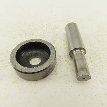 .421 + .010 Round Hole Die CNC Turret Punch Shank .625 Lot Of 2