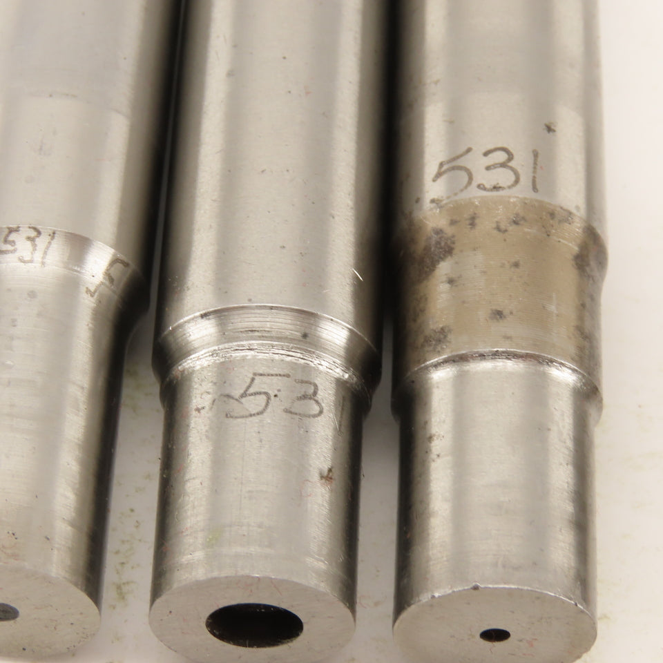 .531 Tol Round Hole Die CNC Turret Punch Shank .625 Lot Of 6