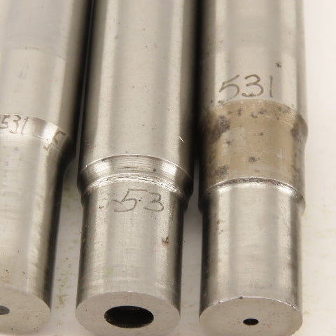 .531 Tol Round Hole Die CNC Turret Punch Shank .625 Lot Of 6