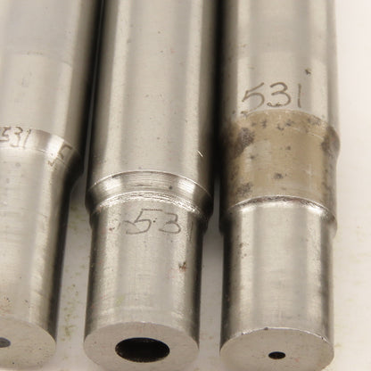 .531 Tol Round Hole Die CNC Turret Punch Shank .625 Lot Of 6
