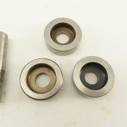 .531 Tol Round Hole Die CNC Turret Punch Shank .625 Lot Of 6