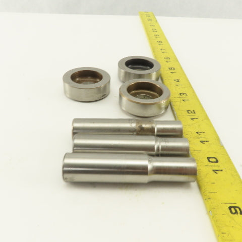 .531 Tol Round Hole Die CNC Turret Punch Shank .625 Lot Of 6