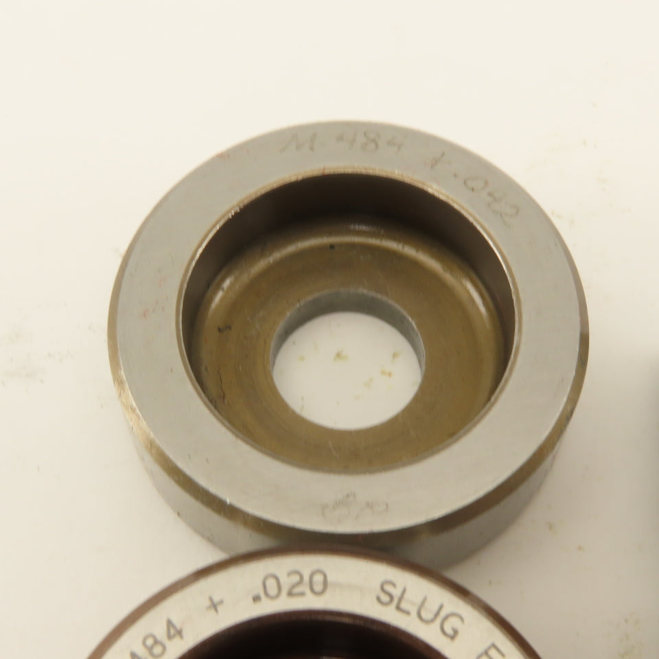 .484 +Tol Round Hole Die CNC Turret Punch Shank .625 Lot Of 8