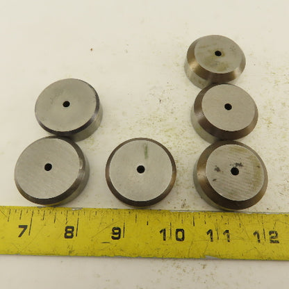.153 +Tol Round Hole Die CNC Turret Punch Shank .625 Lot Of 11
