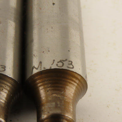 .153 +Tol Round Hole Die CNC Turret Punch Shank .625 Lot Of 11
