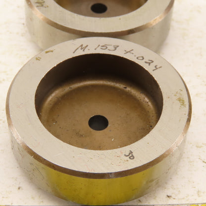 .153 +Tol Round Hole Die CNC Turret Punch Shank .625 Lot Of 11