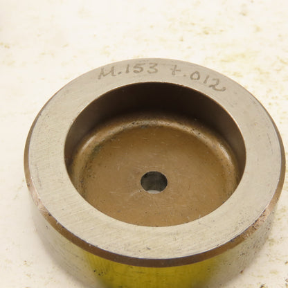 .153 +Tol Round Hole Die CNC Turret Punch Shank .625 Lot Of 11