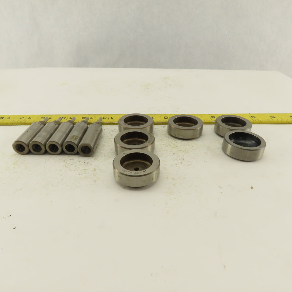 .153 +Tol Round Hole Die CNC Turret Punch Shank .625 Lot Of 11