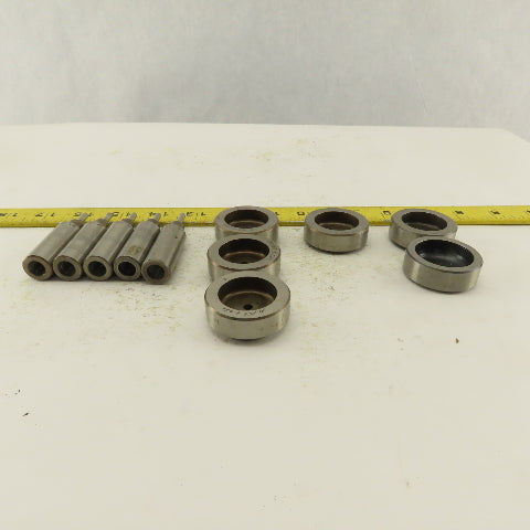 .153 +Tol Round Hole Die CNC Turret Punch Shank .625 Lot Of 11